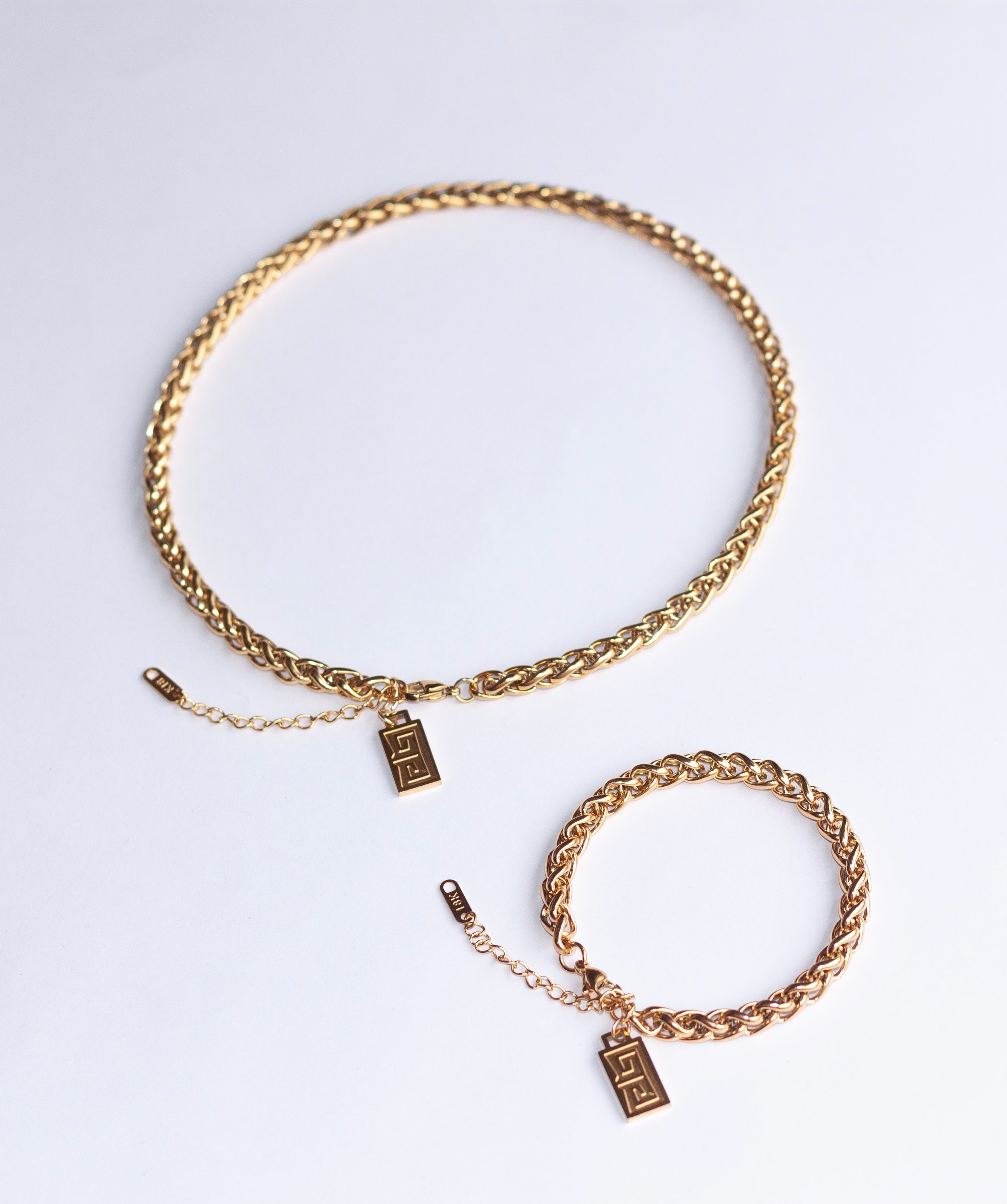 Set de collar y pulsera Llanura