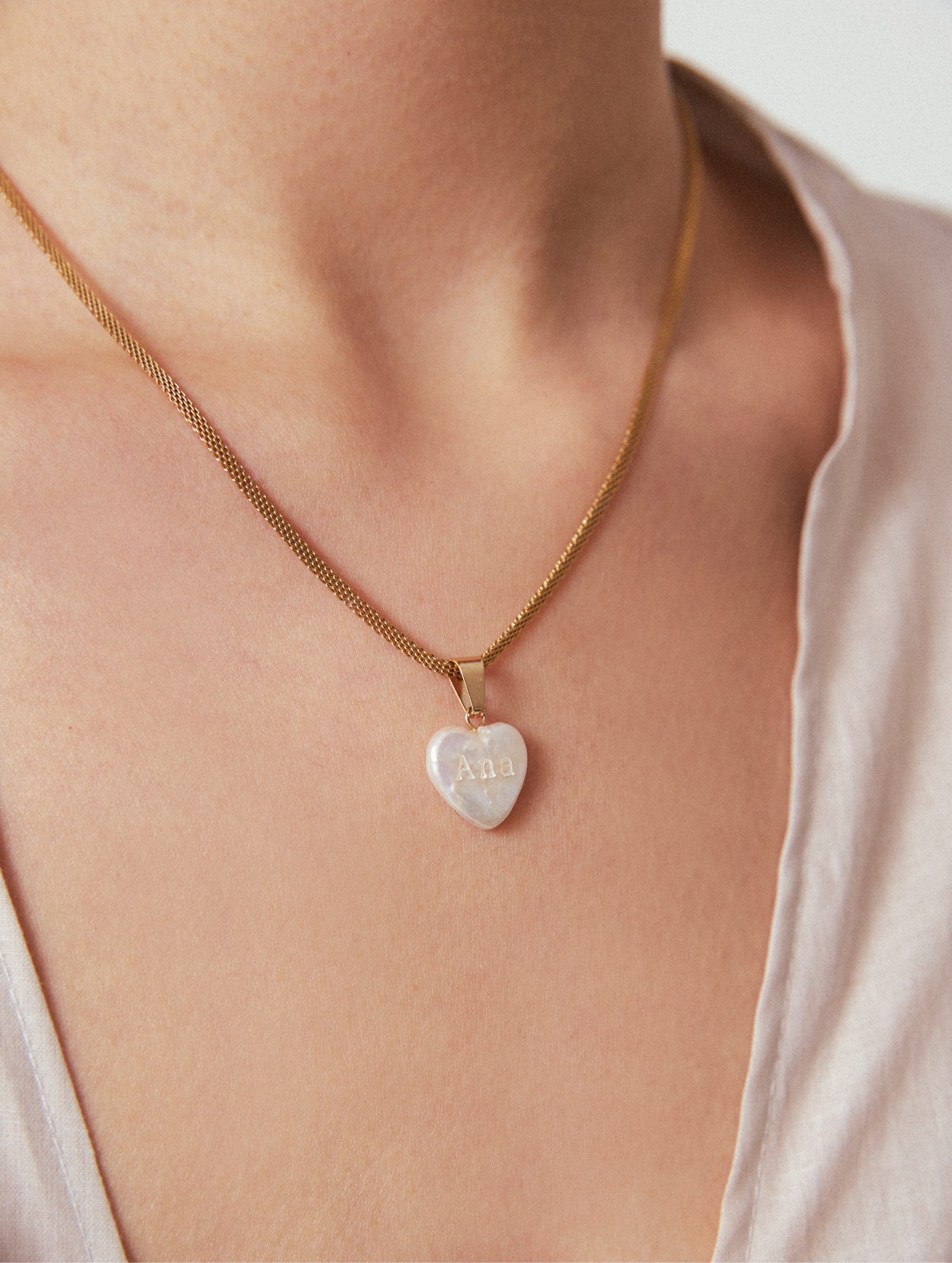 COLLAR MARNIE GRABADO ORO