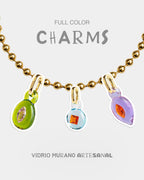 Set de 3 charms Full Color