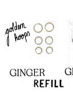 KIT REFILL golden hoops
